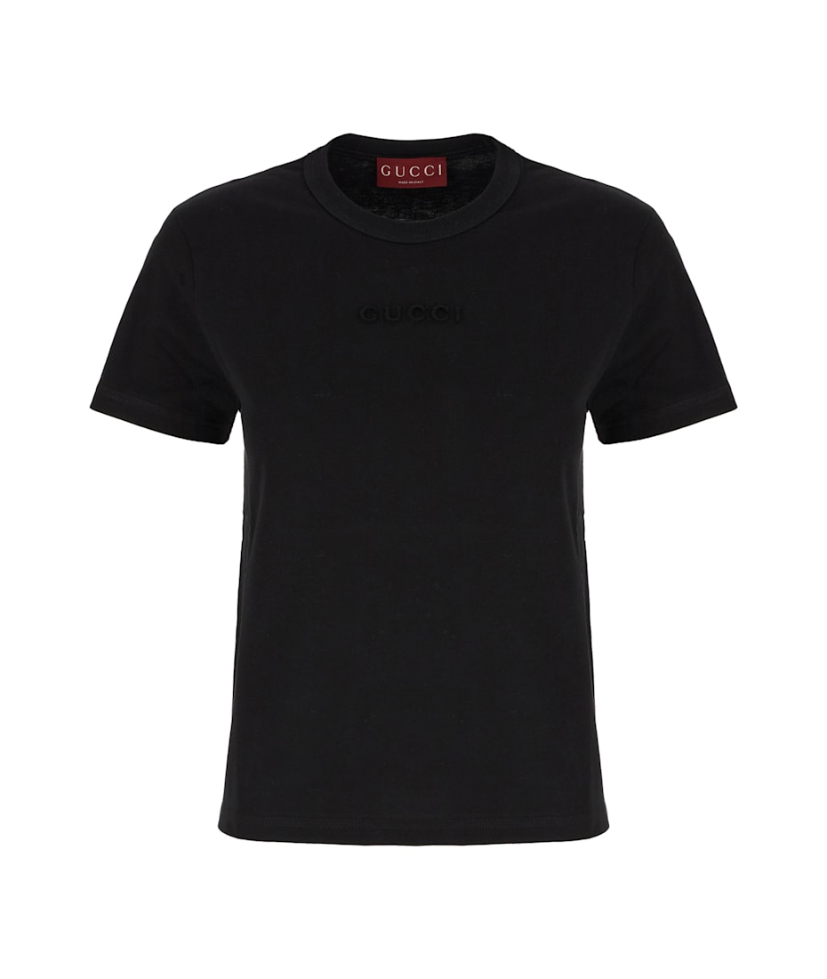 グランドホールセール Gucci Black Cotton T-shirt | italist トップス