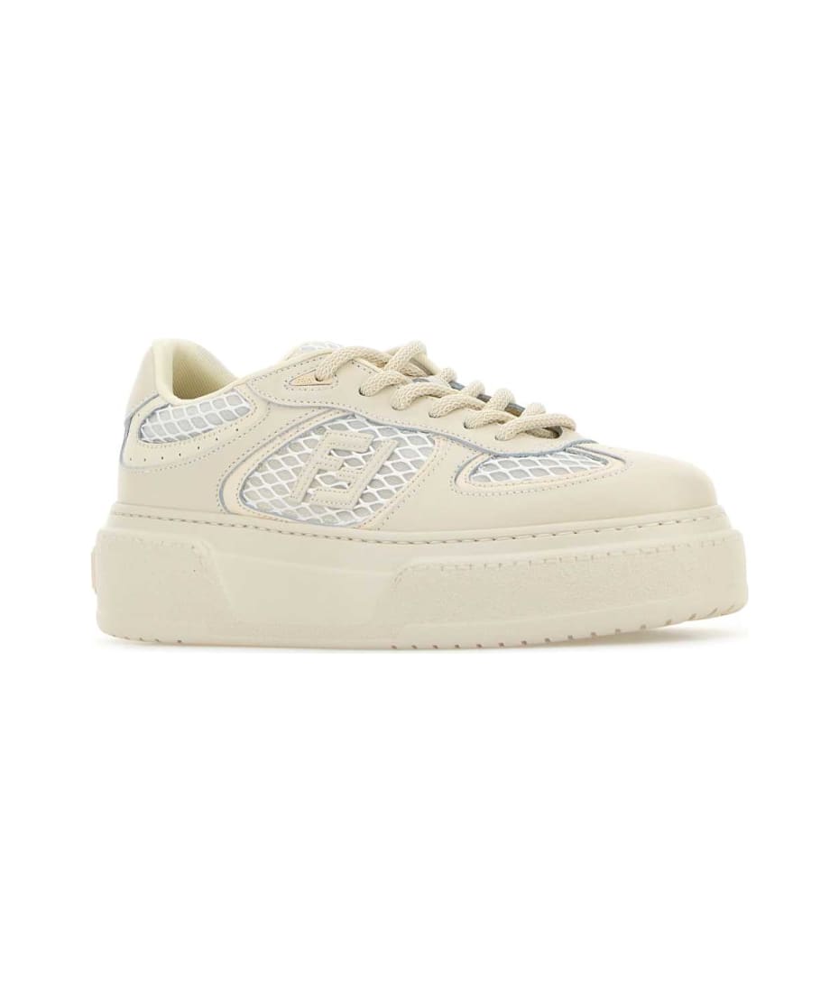 スニーカー Fendi Sand Leather And Mesh Sneakers Fendi Sand Leather And Mesh Sneakers | italist