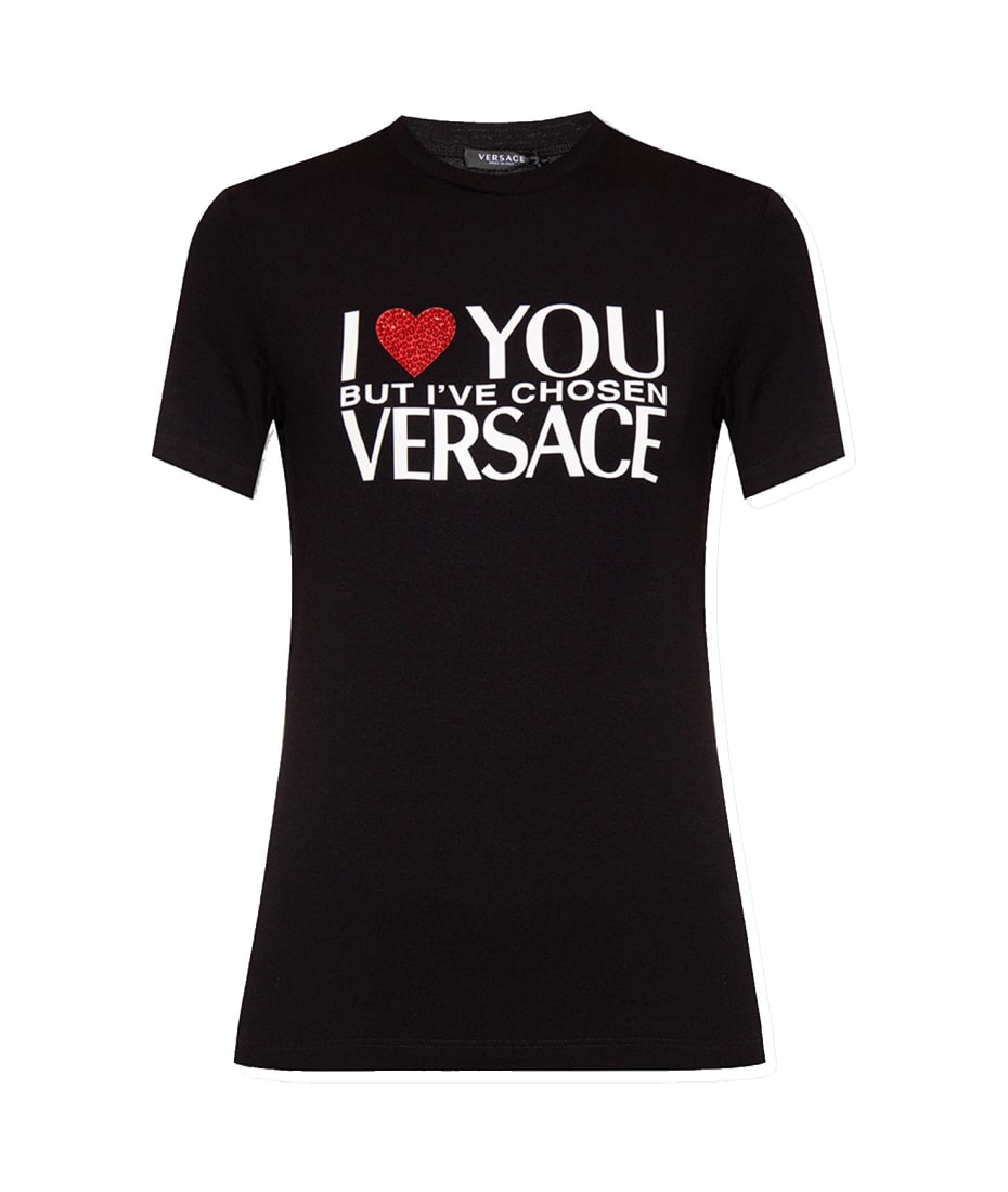 Versace Printed Logo T-shirt | italist