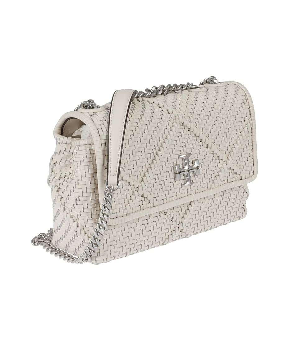 Tory Burch Kira Small Diamond Woven Convertible Shoulder Bag