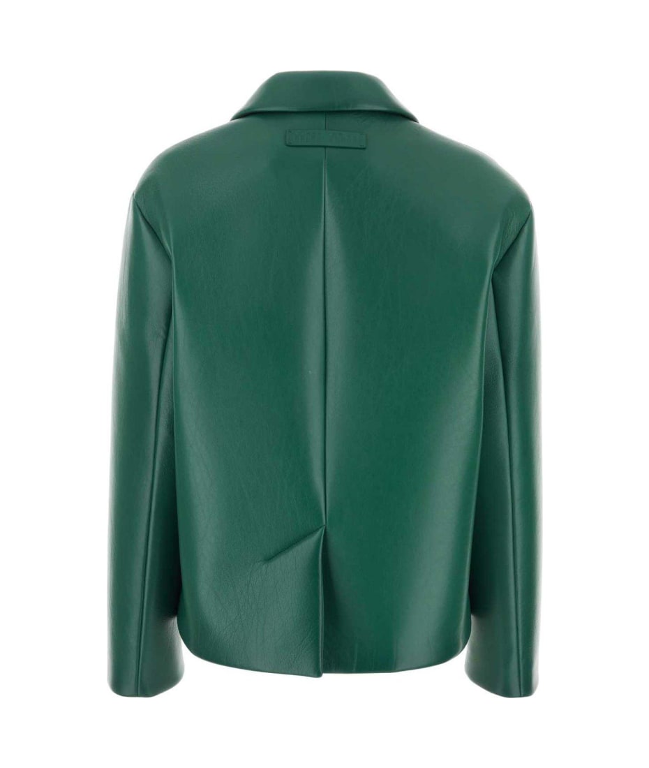 ジャケット MiuMiu | Single-breasted grain de poudre jacket MH1901 MiuMiu | Single-breasted grain de poudre jacket MH1901