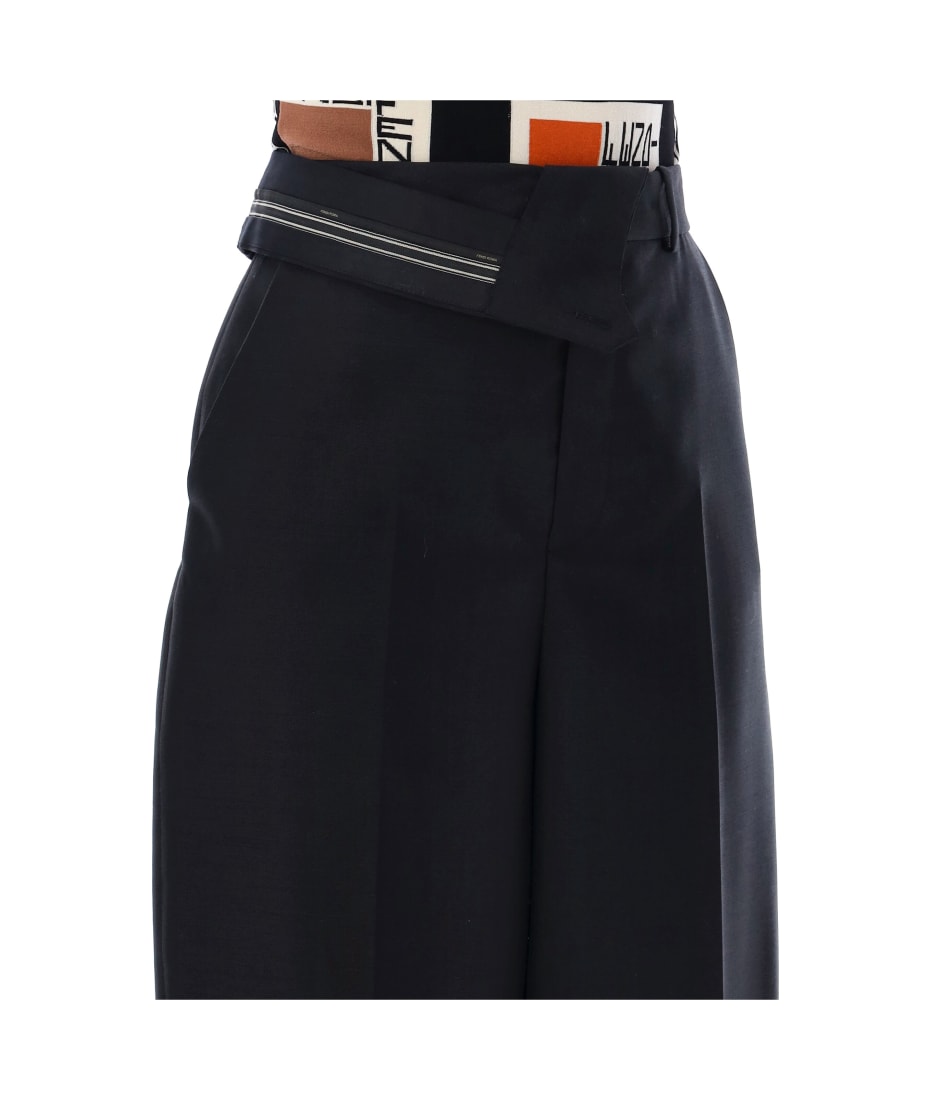 【関税込み】FENDI MOHAIR PANTS Fendi Silk Pants | italist