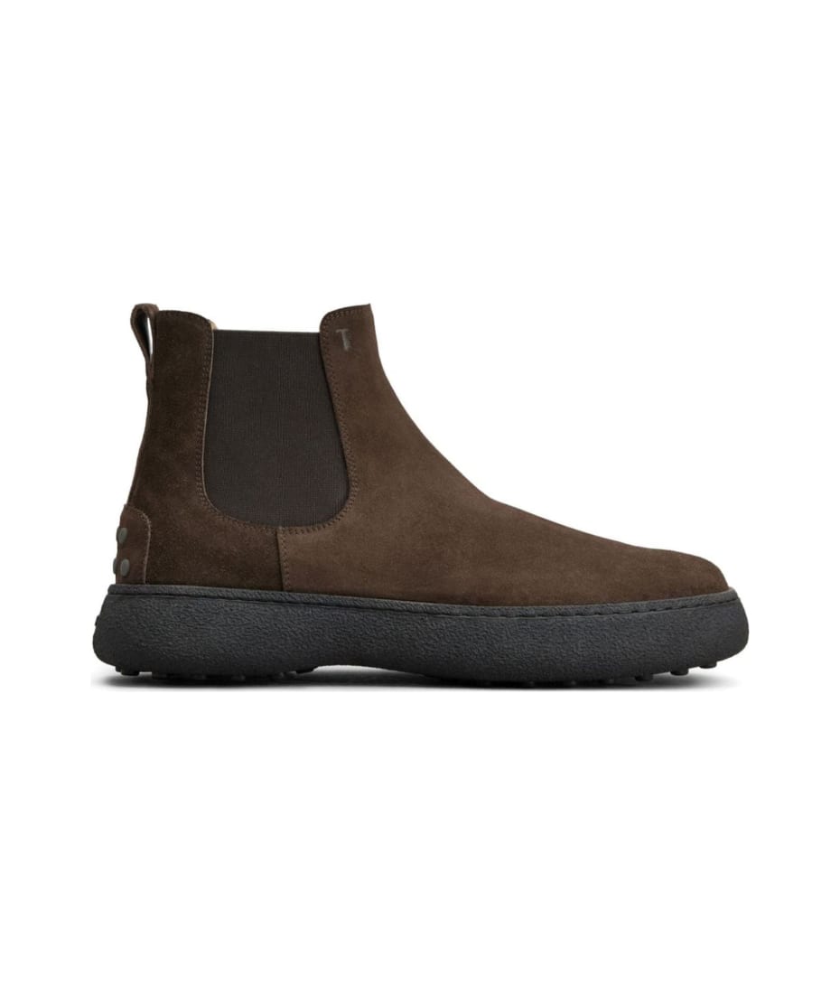 スニーカー Tod's Suede Ankle Boots Man BROWN Ankle Boots in Suede XXM80K00P20RE09MS611 | Tods