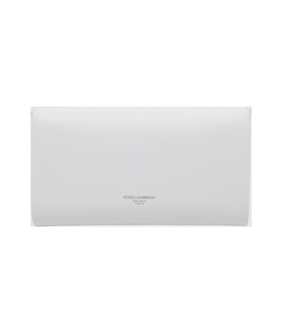 Dolce & Gabbana White Leather Shoulder Bag | italist, ALWAYS