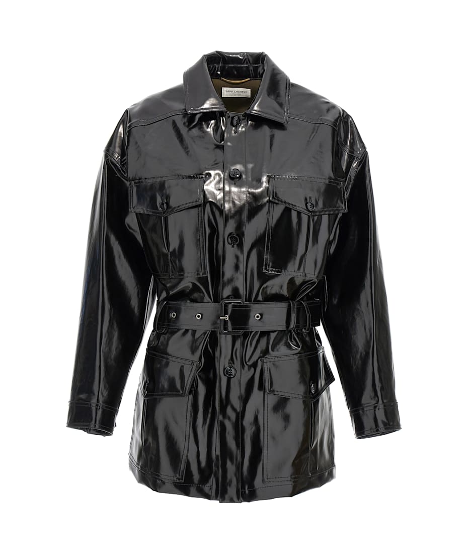 Saint laurent Sahariana ジャケット Saint Laurent Sahariana Jacket | italist