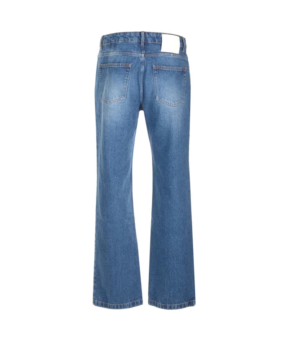 【国内即発】AMI ALEXANDRE MATTIUSSI ラージフィット ジーンズ Ami - LARGE FIT JEANS | HBX - Globally Curated Fashion and
