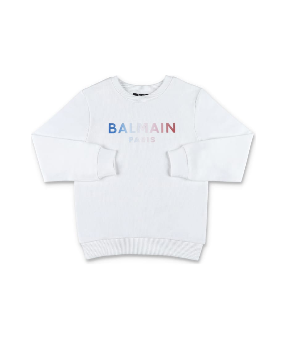 Balmain Gradient Logo Sweatshirt - C