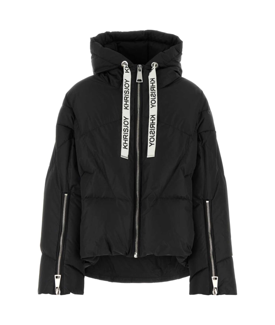ダウンジャケット・コート KHRISJOY Printed polyester down jacket Khrisjoy - Puff Khris Crop printed down jacket Multicolor