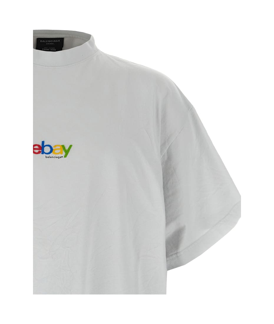 Tシャツ・カットソー BALENCIAGA TOP (787349TRVS8 9081) BALENCIAGA - バレンシアガ 24AW 787349 TQVT1 Metal BB Stencil