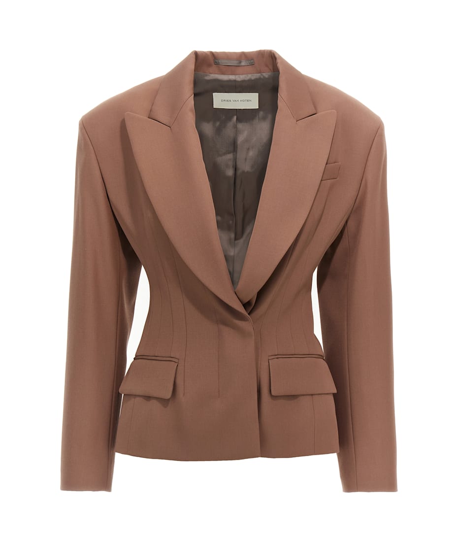 ジャケット DRIES VAN NOTEN 'Bohana' blazer Brown Dries Van Noten 'bohana' Blazer | italist