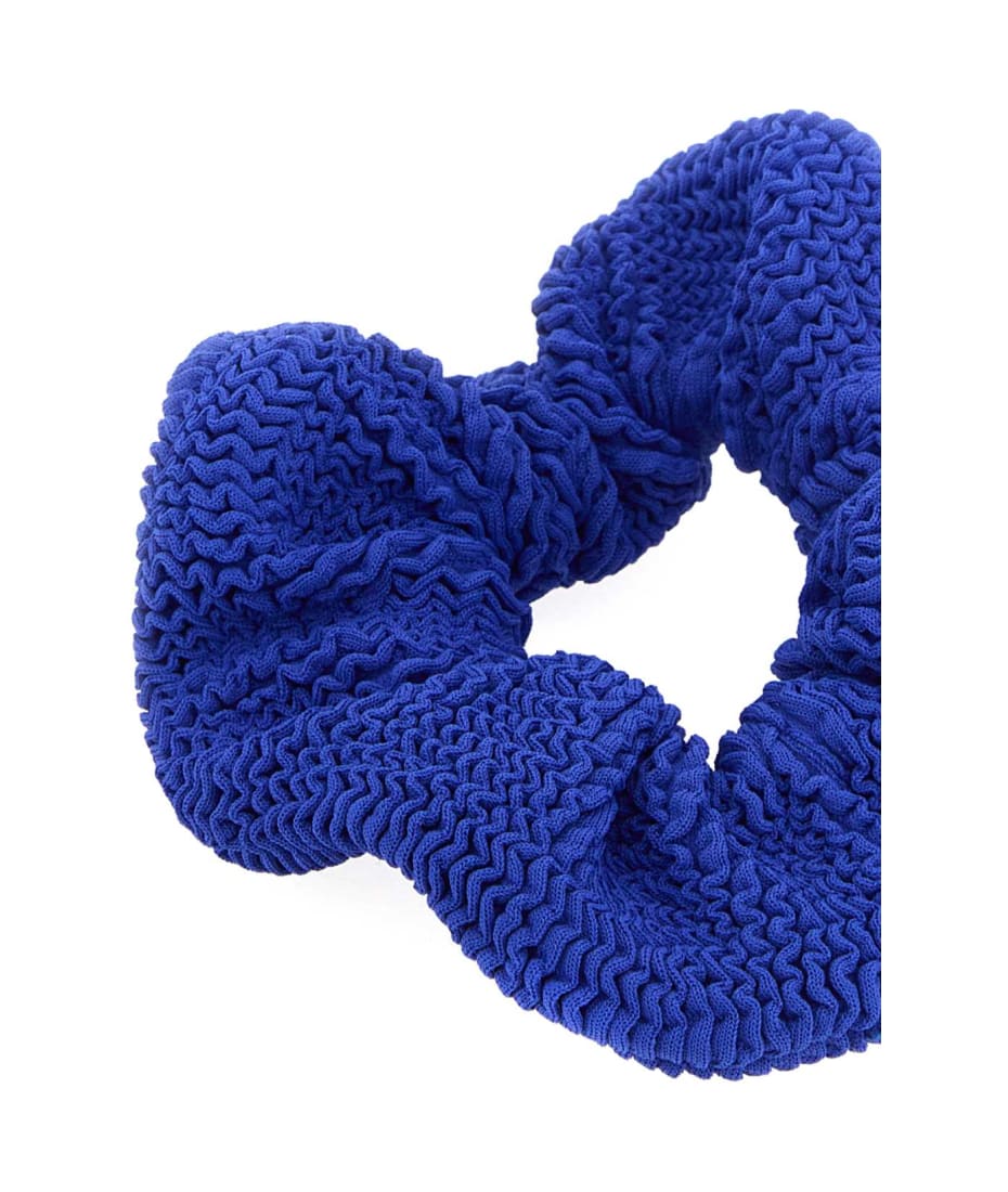 ヘアアクセサリー Hunza G Electric blue fabric scrunchie Hunza G Electric Blue Fabric Scrunchie | italist