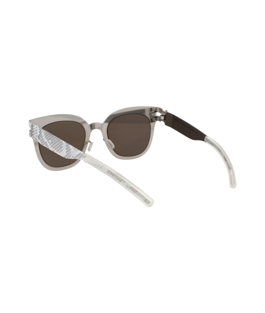 サングラス Mykita SS25 Unisex SUNGLASSES (MMTRANSFER002 241 WHITE) Mykita SS25 Unisex SUNGLASSES (MMTRANSFER003 241 WHITE
