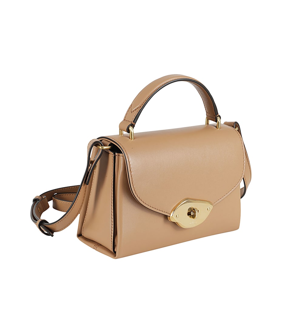 Mulberry Small Lana Top Handle High Gloss Leather | italist