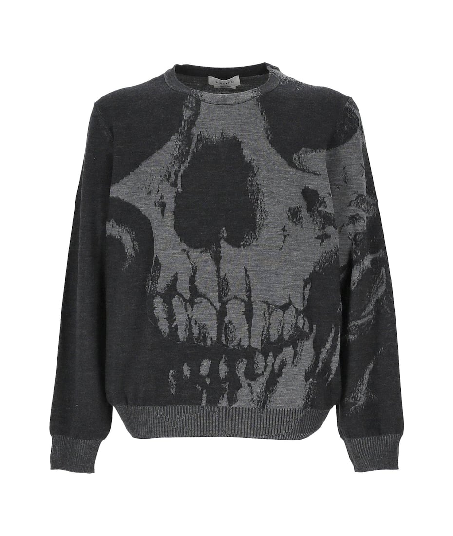 【送料&関税込】Alexander McQueen Skull Crewneck Jumper Alexander McQueen Skull Crewneck Jumper | italist