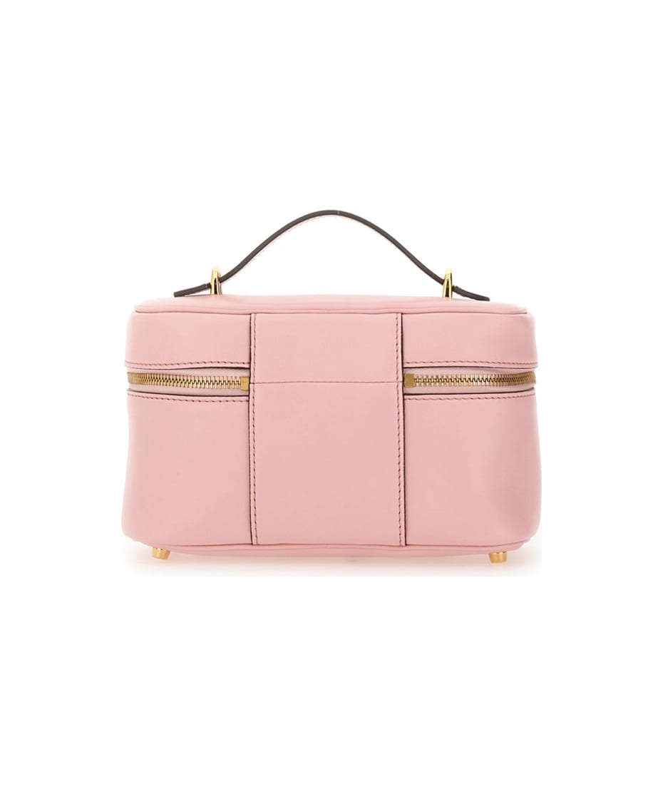 【関税＆送料込み】Versace \"Vanity Tag\" Bag Versace Tag Vanity Bag | Black | FARFETCH
