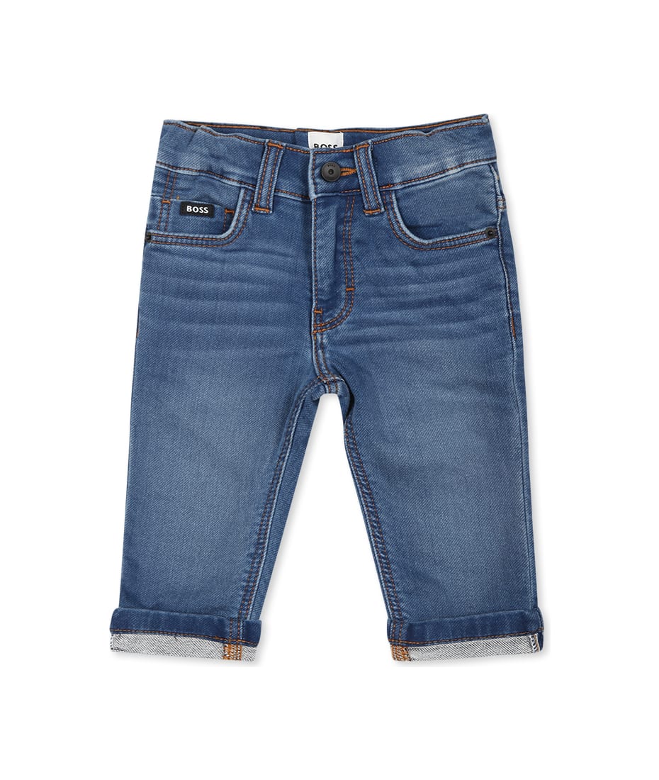 Boss blue jeans best sale