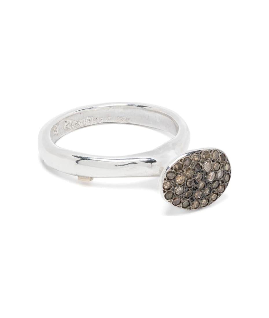 指輪・リング ROSA MARIA FW24 SUKA R S ST DIA CO (RG077735 SILVER) Rosa Maria Suka R S St Dia Co Accessories In Grey | ModeSens