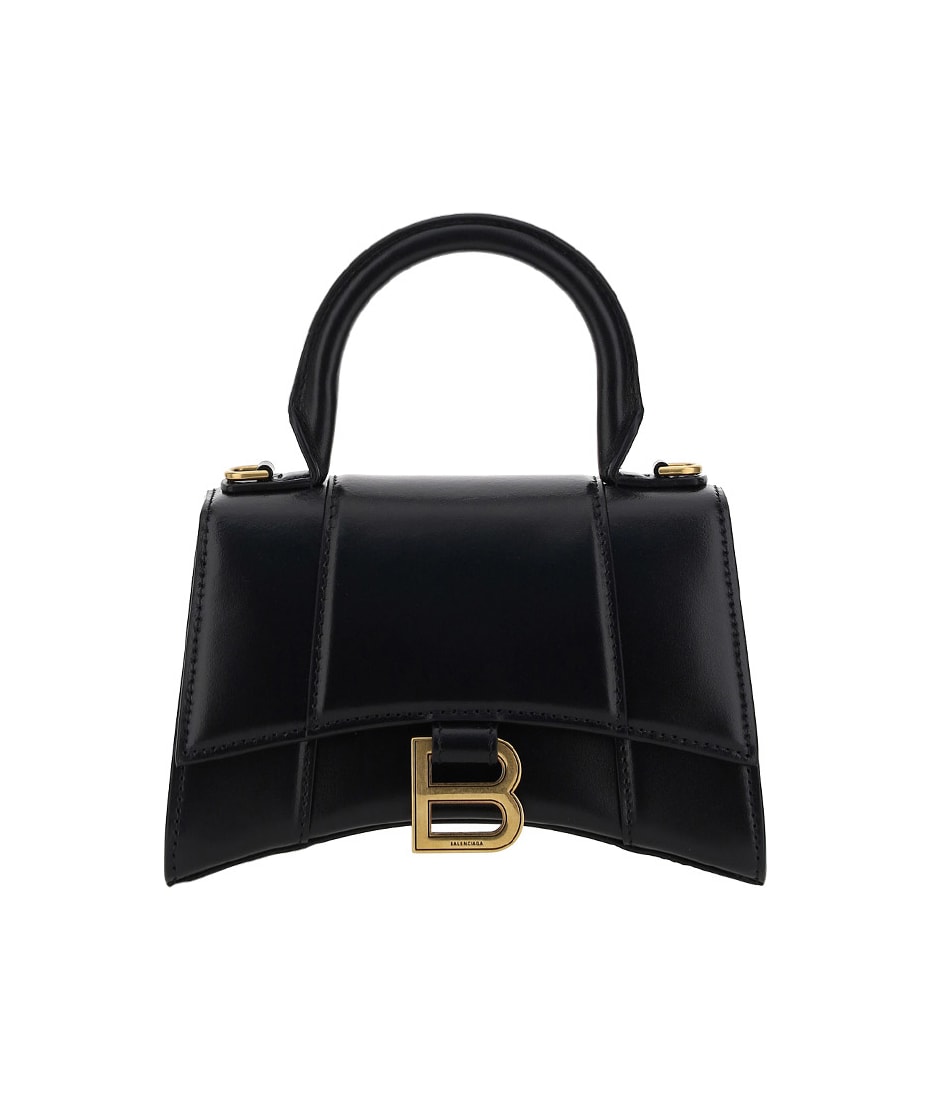Balenciaga - Black Hourglass Xs Bag