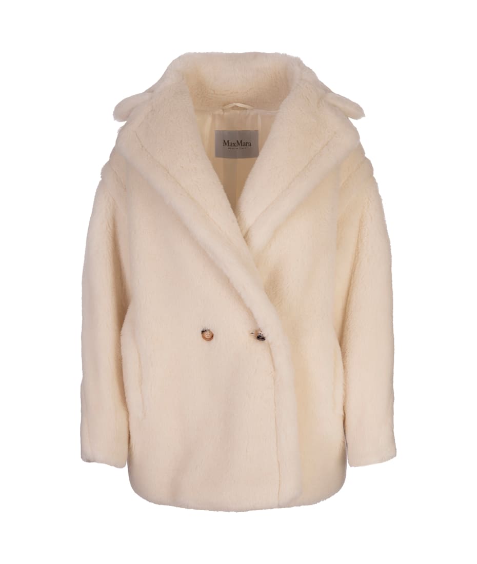 【関税込み】Max Mara ホワイト Olga コート Max Mara White Olga Coat | italist