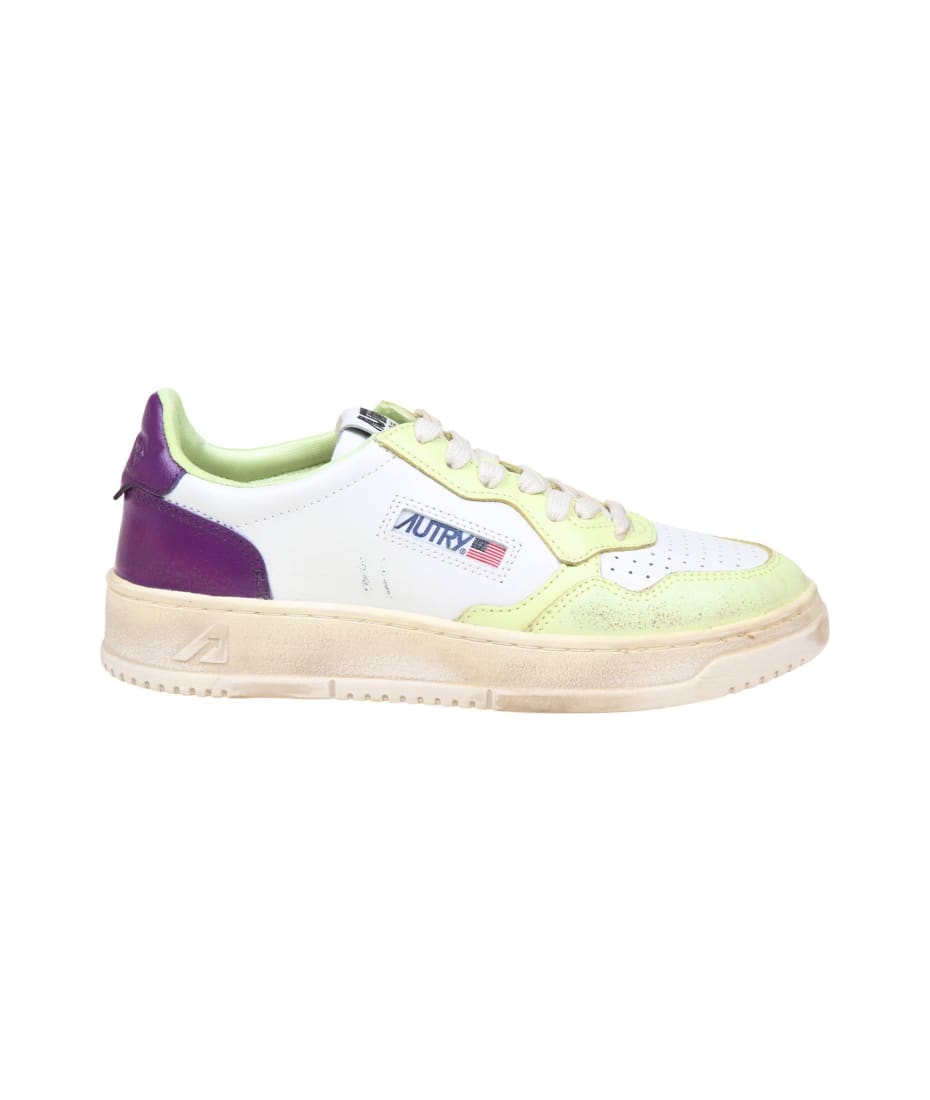 【送料&関税込】Autry Sneakers In Vintage Leather Autry Sneakers In Vintage Leather | italist