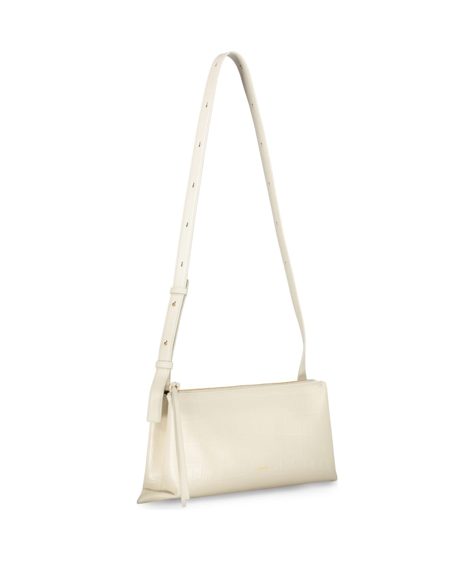 ショルダーバッグ・ポシェット Jil Sander Ivory leather small Empire shoulder bag Jil Sander Ivory Leather Small Empire Shoulder Bag | italist