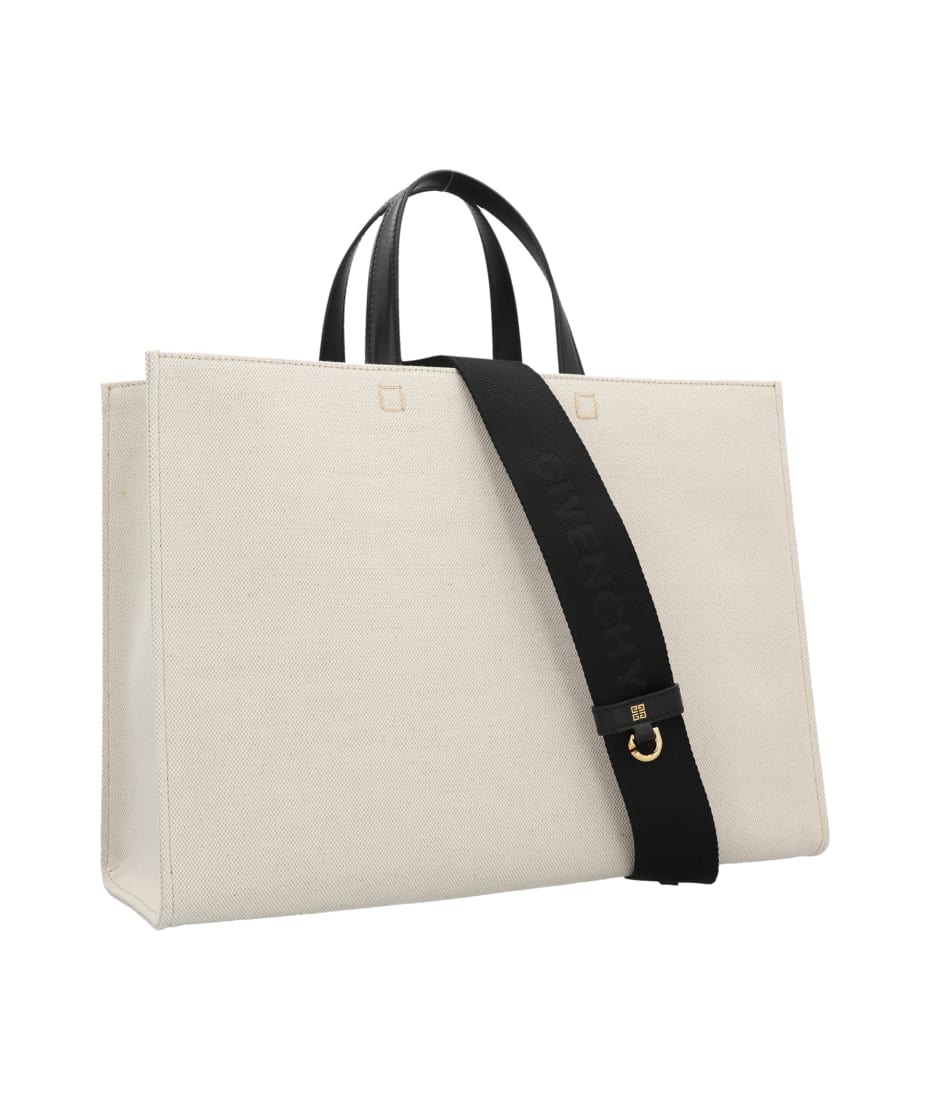 【関税込み】givenchy 'G' midi shopping bag Givenchy G-Tote Medium Shopping Bag in 4G Logo Canvas with