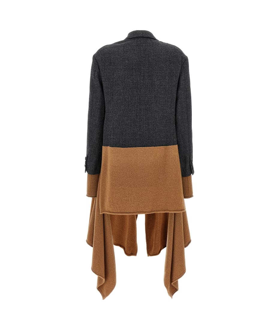 ジャケット UNDERCOVER FW24 Shawl blazer (UC2D13031 TCHARCOAL) Undercover Shawl Blazer - Multicolour - Women