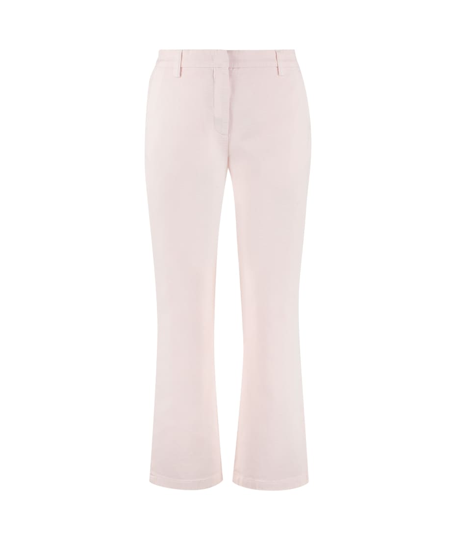 Department Five Jet Stretch Cotton Trousers - Pink