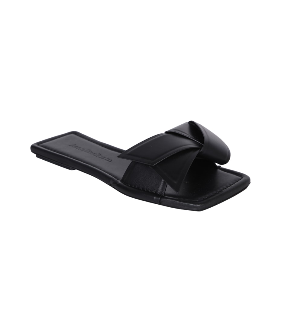 【送料&関税込】Acne Studios Musubi Black Sandals Acne Studios Musubi Black Sandals | italist