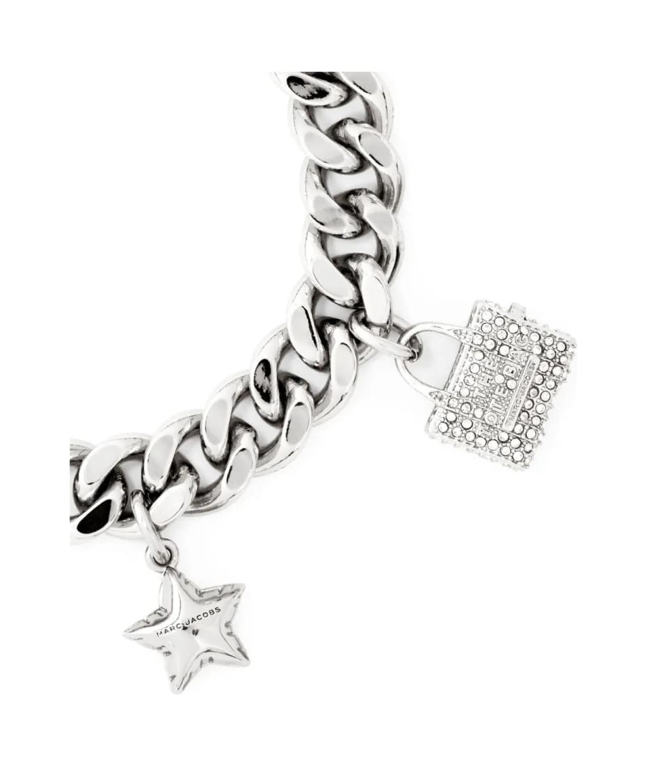 Marc Jacobs The Pave Mini Icon Charm Bracelet | italist
