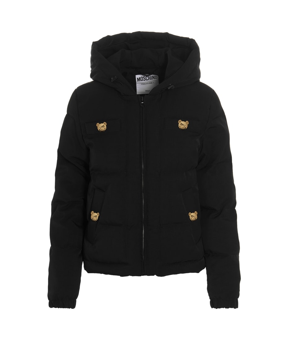 ダウンジャケット・コート Moschino FW23 Logo button down jacket (A05295515 0555) Moschino Logo Button Down Jacket | italist