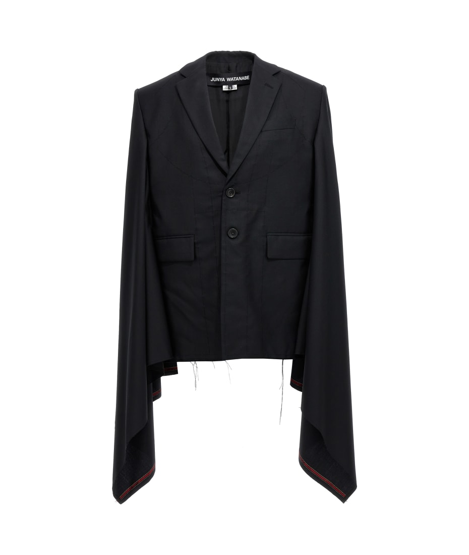 【関税込み】junya watanabe Seymo wool cape Junya Watanabe Seymo Wool Cape | italist