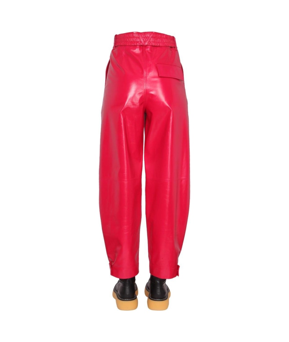 Bottega Veneta Cropped Leather Pants | italist