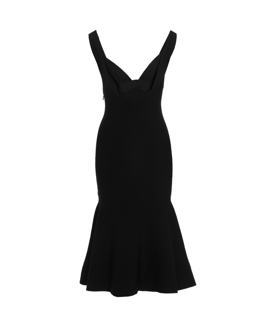 【関税込み】ROLAND MOURET Stretch knit midi dress Roland Mouret Stretch Knit Midi Dress | italist