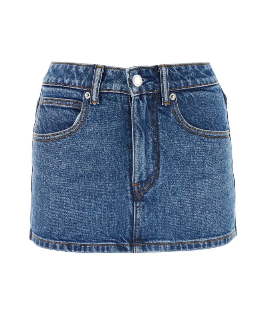 【関税&送料込】Alexander Wang Denim Stretch Shorts Alexander Wang Denim Stretch Shorts | italist