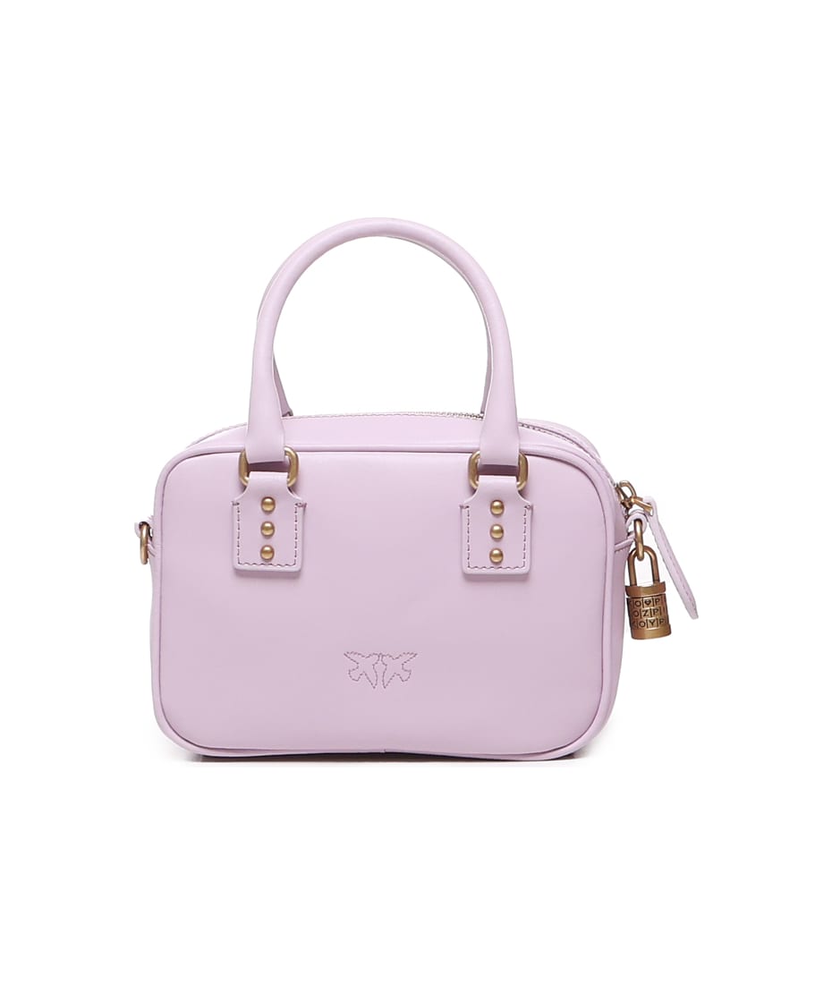 Pinko Mini Bowling Bag In Leather | italist