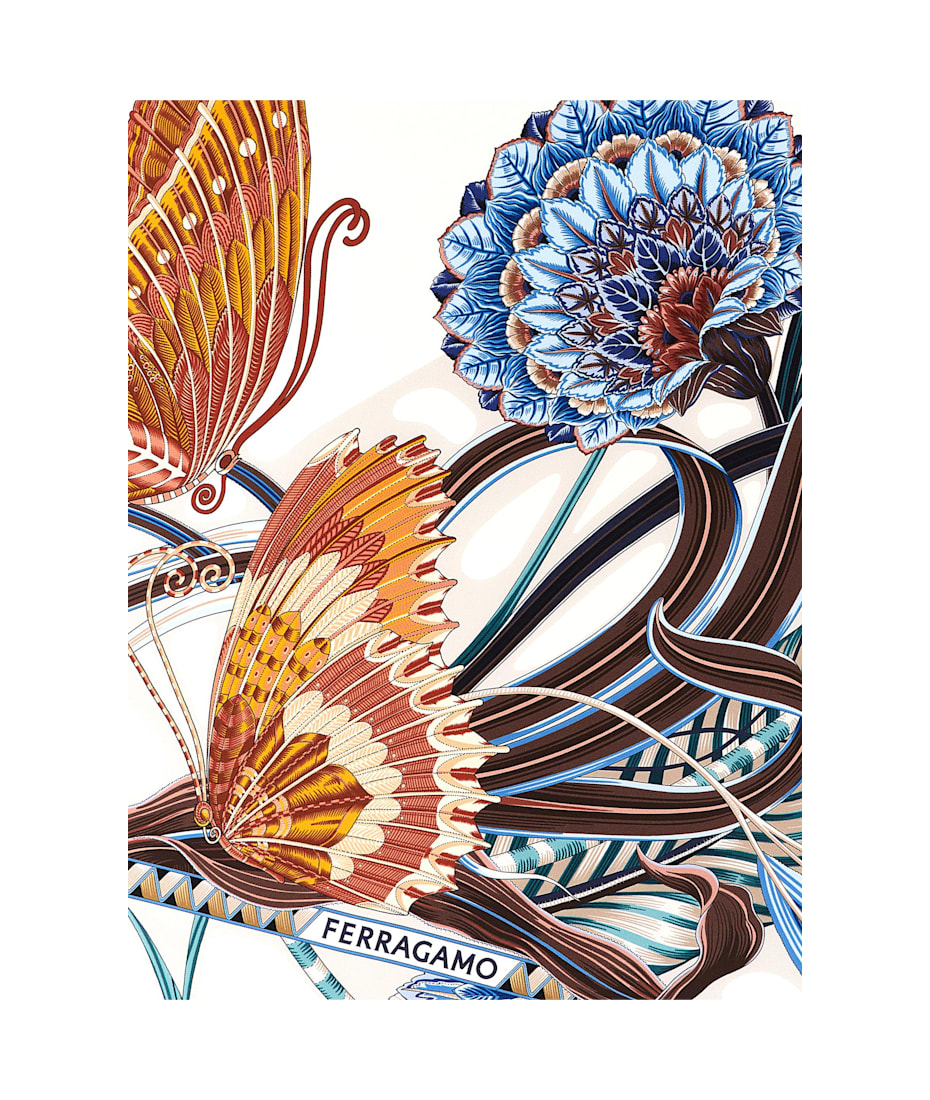 スカーフ FERRAGAMO 'Giada' print scarf Ferragamo 'giada' Print Scarf | italist