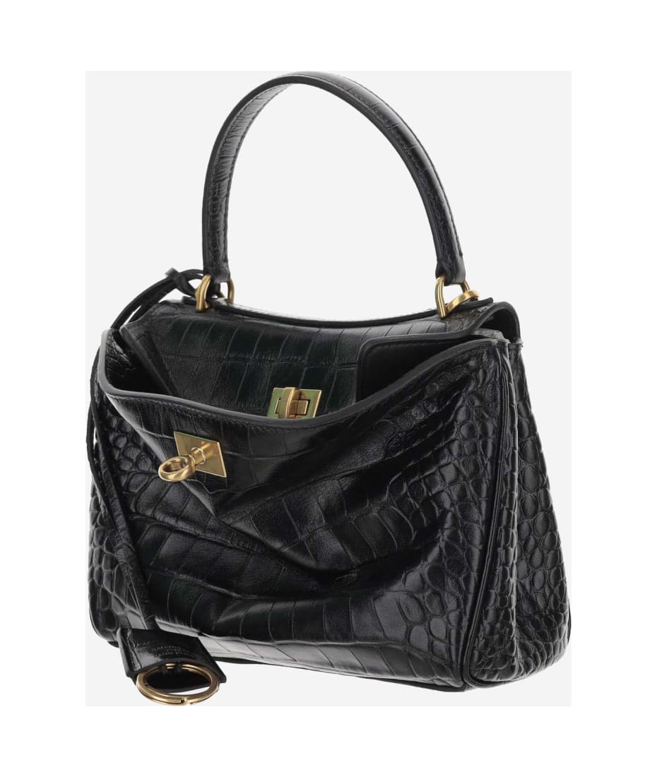 Balenciaga Rodeo Mini Leather Handbag | italist