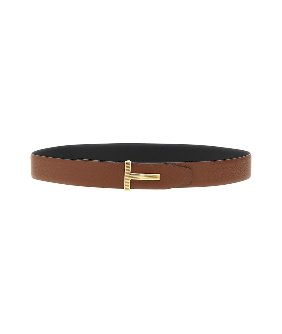 Tom Ford Logo Buckle Reversible Belt | italist