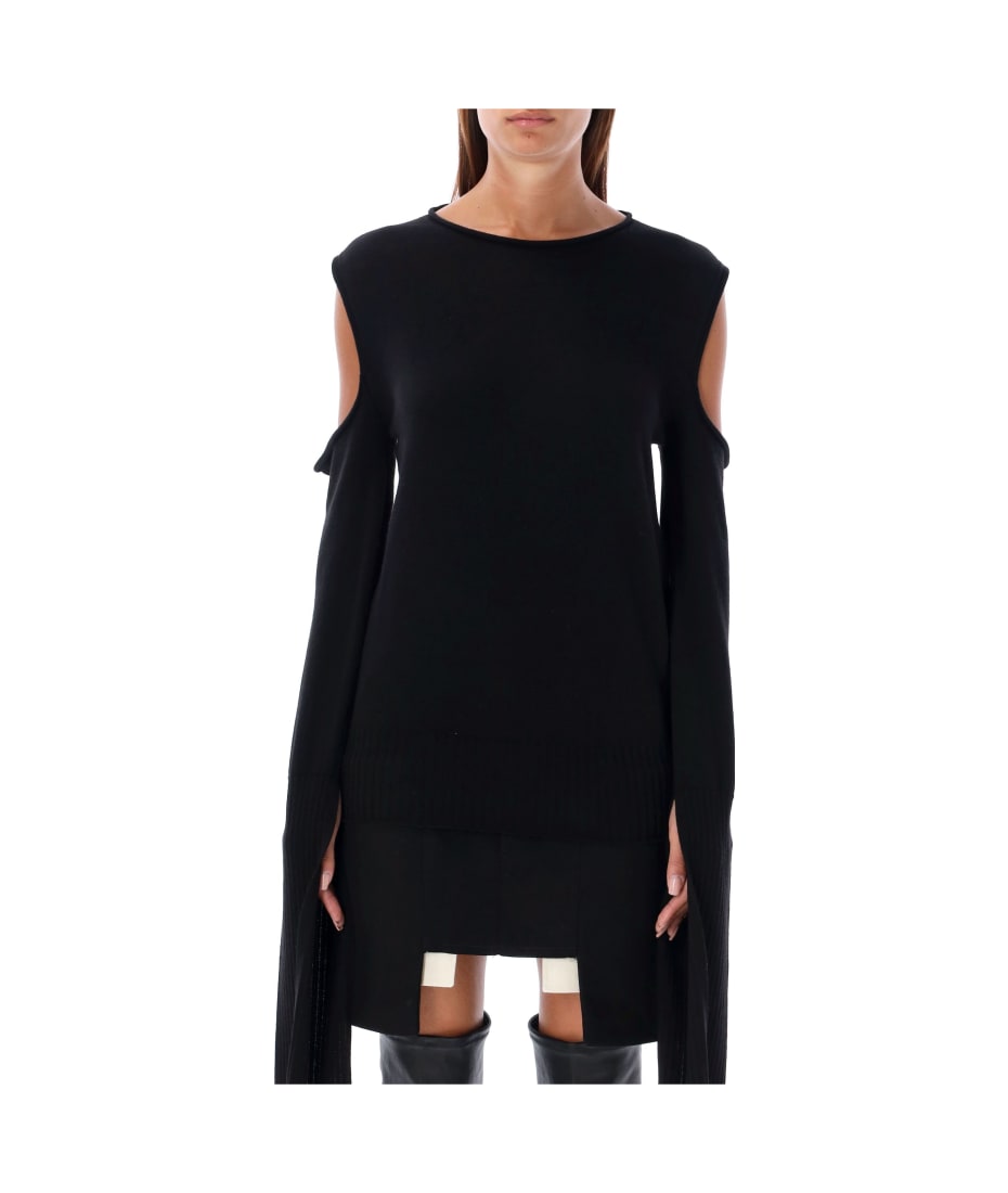 熱販売 Rick Owens Cape Sleeve Knit | italist トップス
