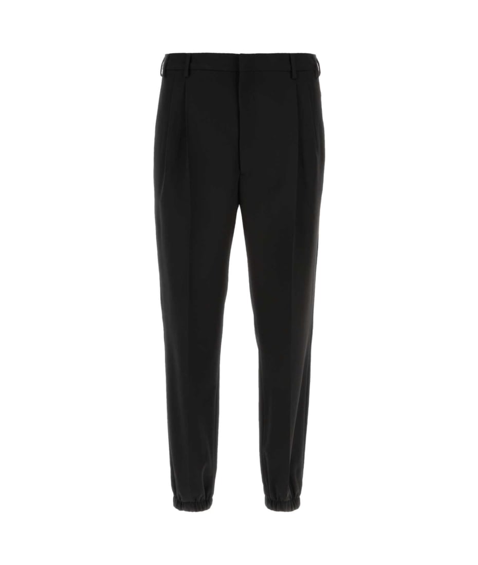 【送料&関税込】Prada Black Wool Pant Prada Black Wool Pant | italist
