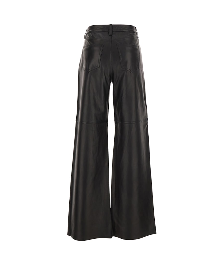 パンツ Michael Michael Kors Black Leather Pants Leather Pants | Michael Kors [US]