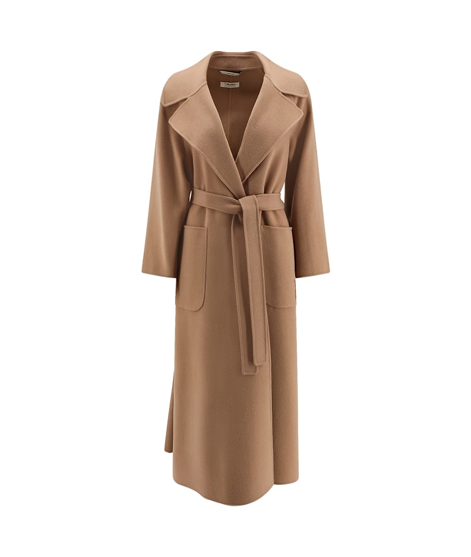 S MAXMARA ウールローブコート DORIS S Max Mara Doris Virgin Wool Coat | italist