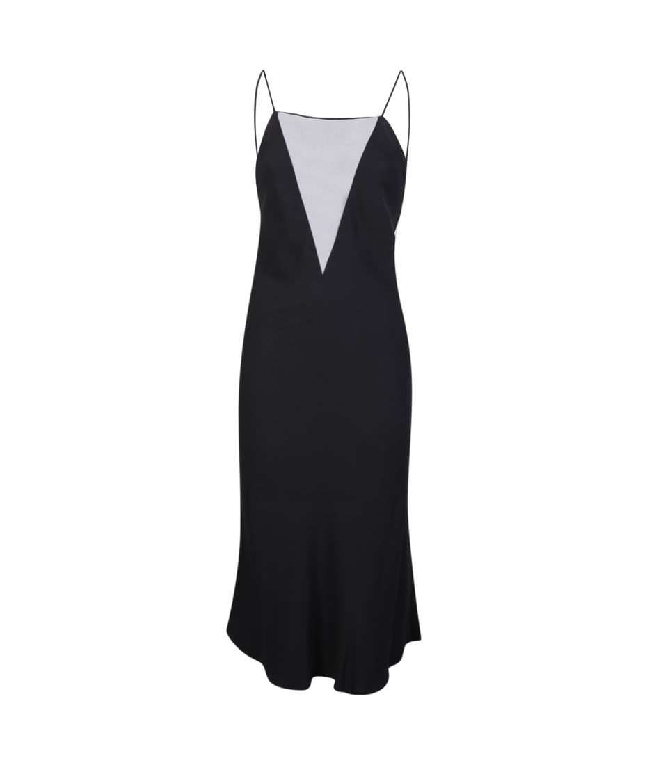 【送料&関税込】Stella McCartney Dress In Black Silk Stella McCartney Dress In Black Silk | italist