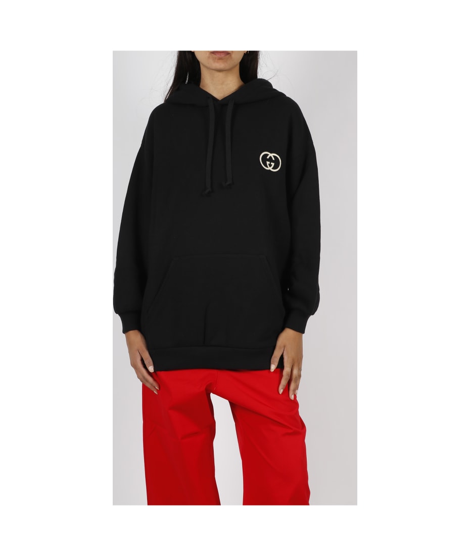 Gucci Cotton Jersey Hooded Sweatshirt | italist