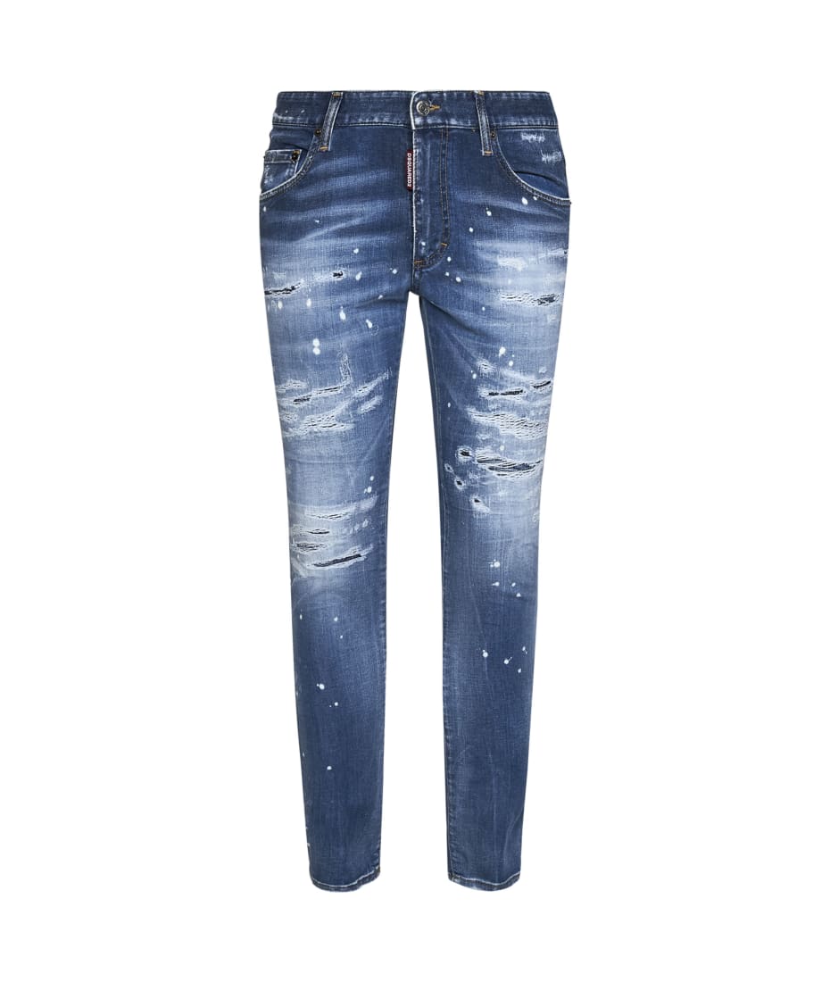 Dsquared2 Light Beach Blue Wash Super Twinky Jeans | italist