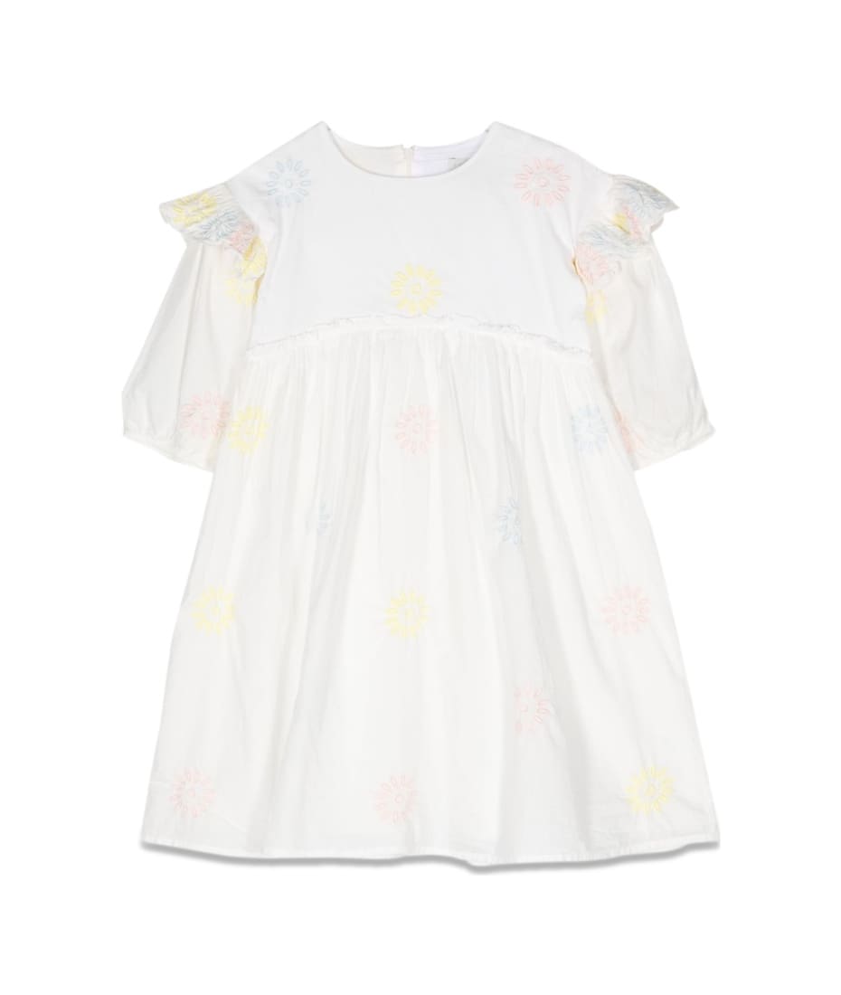 Stella McCartney 3/4 Sleeve Embroidered Dress | italist, ALWAYS LIKE A SALE Stella McCartney 3/4 Sleeve Embroidered Dress | italist, ALWAYS LIKE A SALE