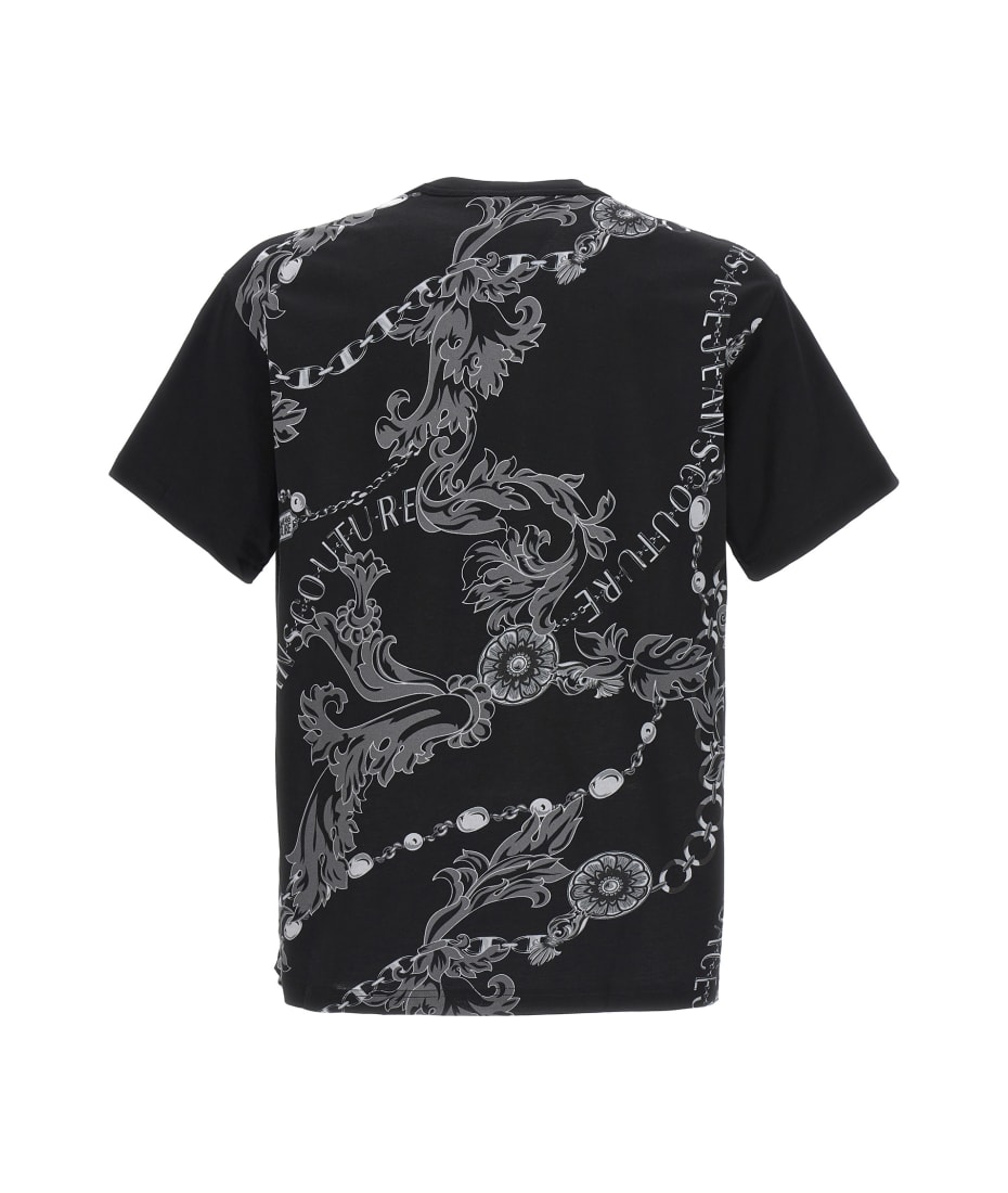 【Versace Jeans Couture】バロックプリント Tシャツ Versace Jeans Couture Baroque Print T-shirt | italist