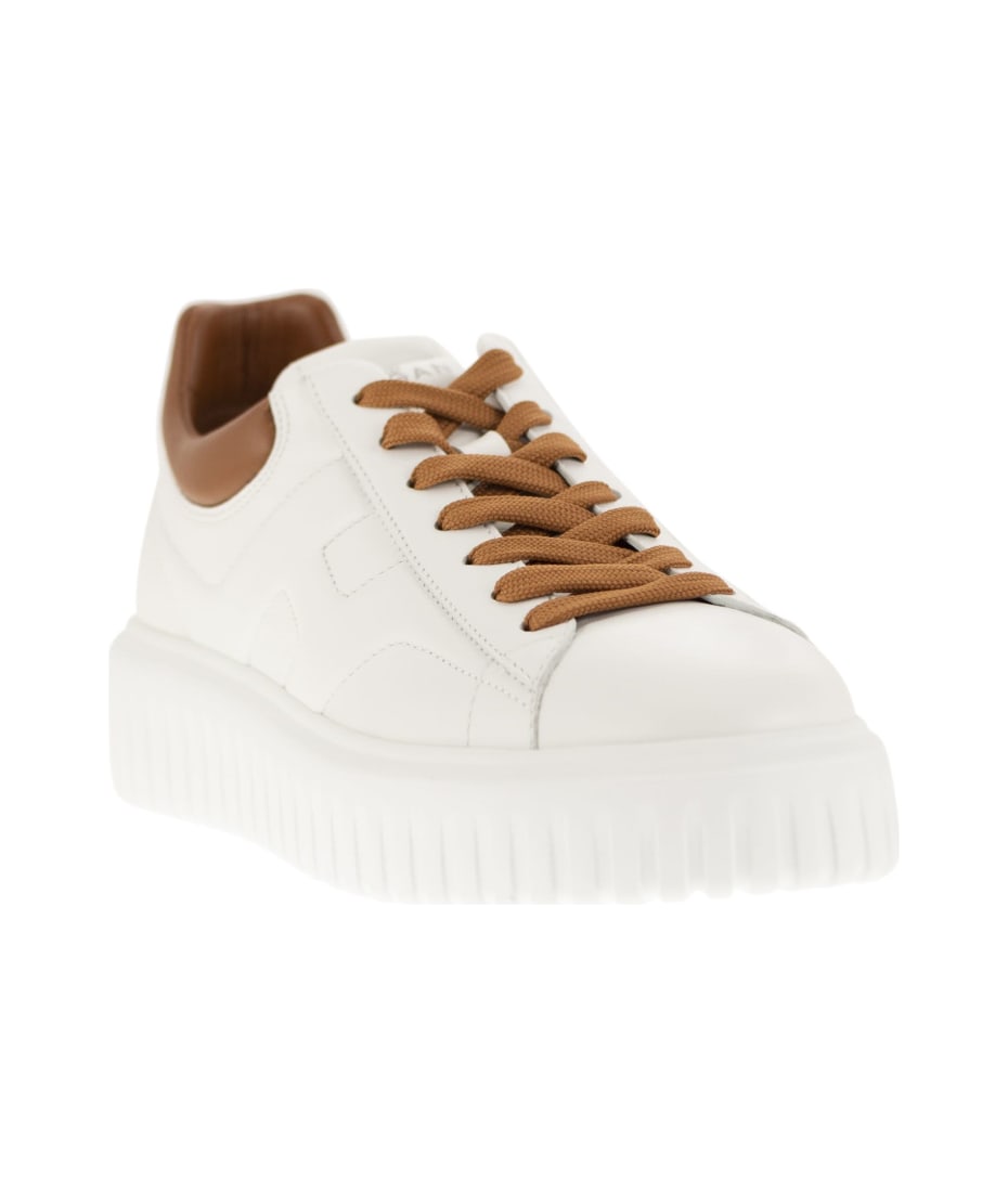スニーカー HOGAN FW25 Hogan Sneakers White (HXW6450FC60 KU00351) Sneakers Hogan H-Stripes WHITE, SILVER for Woman