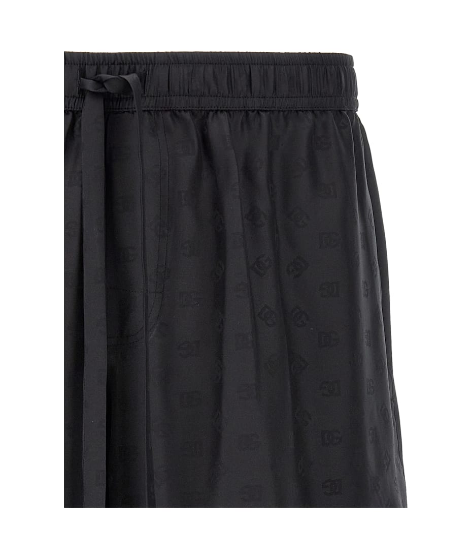 Dolce & Gabbana Bandana Silk Bermuda Shorts | italist